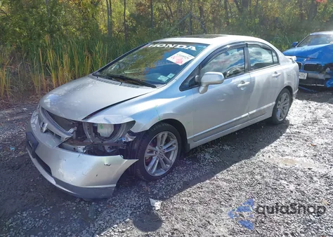 2008 Honda Civic Si/Si Mugen из США, поврежденный, VIN 2HGFA555X8H711383